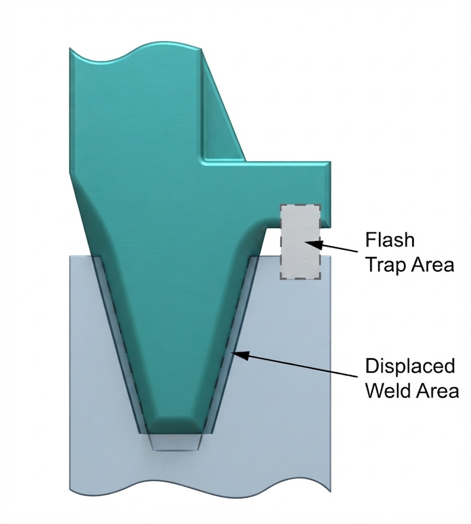 Spin Welding Services – Precision Thermal Joining for Thermoplastics flash trap