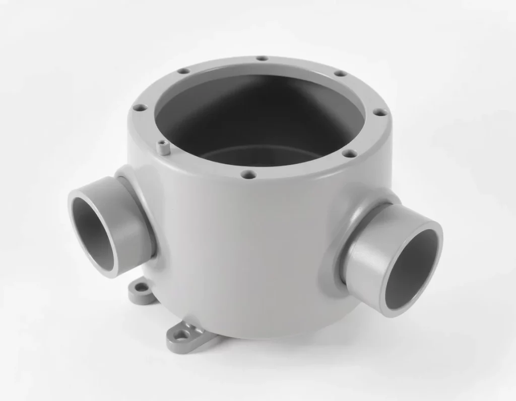 Custom Plastic Housings for Pumps manufactured by Sabre Plastics Tooling Ltd
